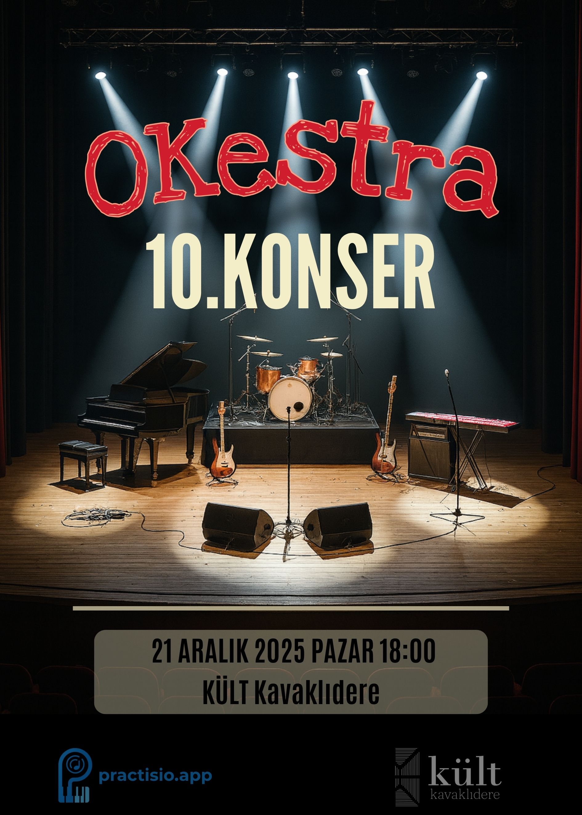 10. Okestra Konseri, 21 Aralık 2025 afişi